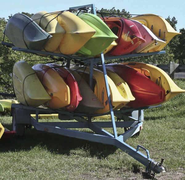 CLP-16K Sixteen kayak trailer