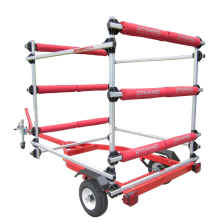 Trailer Conversion Rack To Carry Optimist and Dollies