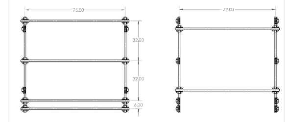 Trailer Conversion Rack on an existing Boat Trailer - Sailboats, Boats, Kayaks, SUP, Canoe