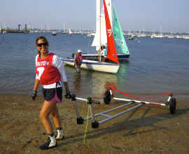 Dynamic Dollies Type 5  Vanguard Sailboat