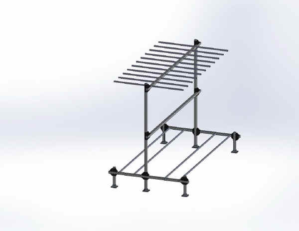 20 SUP Vertical Stationary Storage Rack