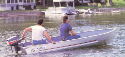 Meyers Laker 14 Semi Vee Fishing Boat
