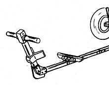 Cross tube for Seitech Dolly