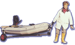 Seitech Beach Launching Dolly for Inflatable Boats