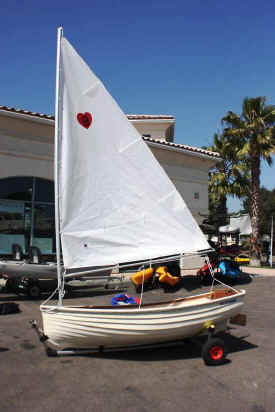 Fatty Knee Sailboat on Seitech Dolly