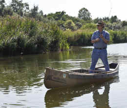 Sportspal Model S-13 Shown in Fishing Action