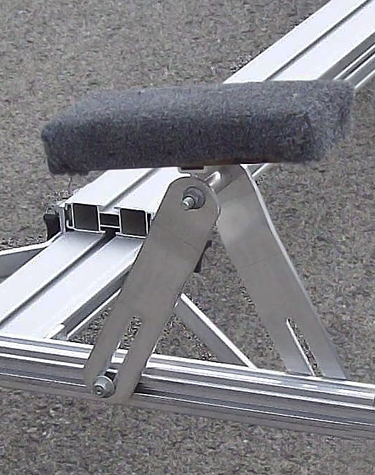 Trailex Universal Launching Dolly has Heavy Duty Bunks