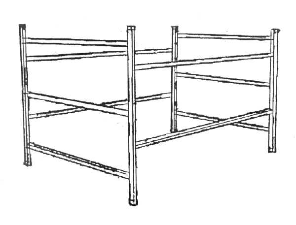 Trailex SUT-3BR Three Boat Box-Style Rack