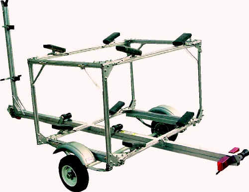 SUT-500-2B Dual Sail Boat trailer