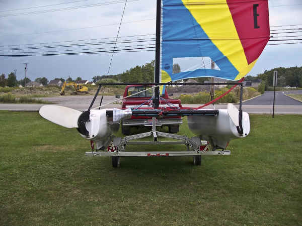 Trailex TX-418 Trailer for Catamarans -  Hobie Cat , Inter Nacra, Prindle,