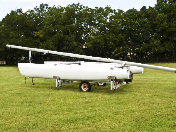 Trailex TX-418 Trailer for Catamarans - Hobie Cat , Inter Nacra, Prindle,