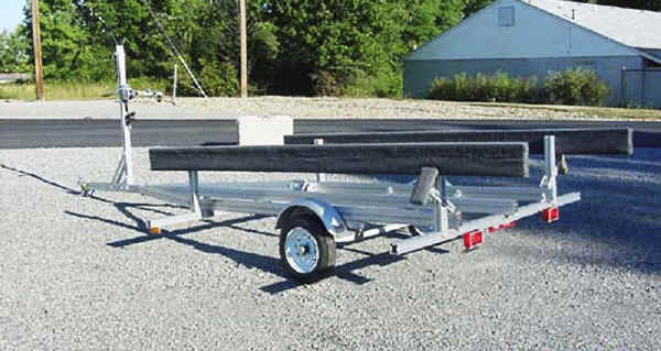 Trailex trailer for A Class Catamarans