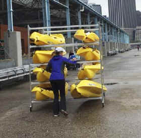 Trailex Box Racks Kayak Storage