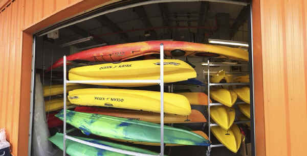 Trailex Box Racks Kayak Storage
