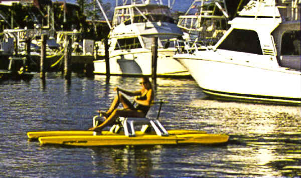 Water Bike as a Tender